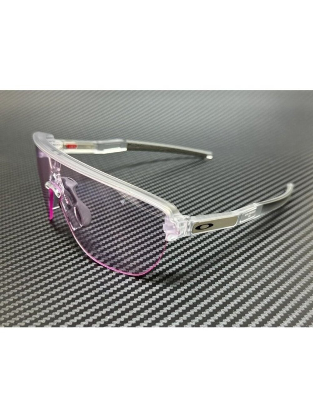 New Oakley Men Matte Clear Sunglasses 65-21-140